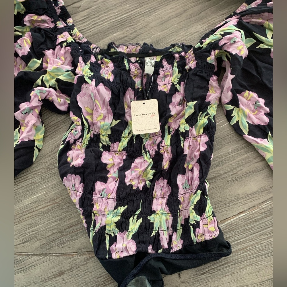 Brand new Free People Wild Daze Bodysuit